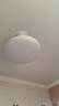歐普（OPPLE）風(fēng)扇燈吊扇燈24瓦LED照明低噪音餐廳臥室吊燈燈具包安裝 冰風(fēng)白 曬單實(shí)拍圖