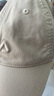 FILA【小臉帽】斐樂棒球帽百搭顯臉小抗菌汗帶運動帽遮陽帽鴨舌帽 貢米色-BG XS 曬單實拍圖
