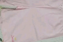 笛莎童裝兒童安全褲女童夏季防走光平角打底褲大童四角短褲白+粉150 曬單實拍圖