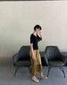 佐敘單鞋女款2025新款溫柔平底低跟休閑鞋法式搭配裙子鞋子法式 卡其色 36 曬單實(shí)拍圖