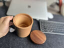 NEOEO 尼耳尼耳辦公杯商務(wù)高端過濾茶杯個人杯仿石釉磨砂漸變馬克杯木蓋水杯 尼耳個人杯N1249 曬單實拍圖
