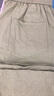 子牧棉麻2025夏裝 女高腰寬松顯瘦休閑褲時尚百搭薄款九分哈倫褲9658 豌豆綠 L (建議115-125斤) 曬單實拍圖