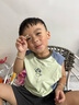 ASK JUNIOR抑菌兒童T恤2025夏季小童遮熱無(wú)袖背心男童體恤上衣 曬單實(shí)拍圖
