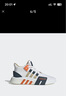 adidas EQT BASK ADV休閑復古籃球運動(dòng)鞋男女阿迪達斯官方三葉草 白色/橙色 42.5 曬單實(shí)拍圖