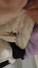 獨(dú)束大碼女裝甜美減齡法式小衫夏裝新款兩穿領(lǐng)型輕盈浪漫網(wǎng)紗上衣 米底藍(lán)花 3XL (尺碼：5) 曬單實(shí)拍圖