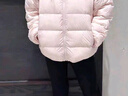 巴拉巴拉童裝兒童羽絨服兩件套男童女童寶寶冬裝連帽外套 綠白色調(diào)00341 130 充絨量46g 曬單實(shí)拍圖
