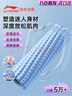 李寧（LI-NING）泡沫軸滾軸健身放松肌肉瑜伽柱狼牙棒瑜伽器材小腿部按摩器滾筒 曬單實(shí)拍圖