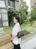 袋鼠卡拉真皮包包女士2025新款中老年女包媽媽斜挎小包包手機包單肩包輕便 棕色（手包+卡包+禮盒） 曬單實(shí)拍圖