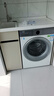 海爾（Haier）【云溪4.0】77E滾筒洗衣機(jī)全自動(dòng)直驅(qū)精華洗2.0超薄平嵌羊毛綠標(biāo)AI智慧語音除菌螨防變色 77EW智慧語音丨超薄直驅(qū)+羊毛綠標(biāo)+精華洗2.0 曬單實(shí)拍圖