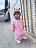 G. DUCKKIDS小黃鴨寶寶爬爬服嬰兒女寶戶外防臟爬衣兒童罩衣可外穿男爬行服連 燈芯絨連體款 綠色 80cm 80碼 建議身高70-82cm 曬單實拍圖