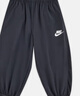 耐克（NIKE）官方女童幼童防曬七分褲夏季透氣網(wǎng)眼拼接梭織錐形IM4443 010黑 130 L 曬單實(shí)拍圖