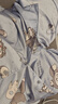 果殼（Gukoo）睡衣情侶夏季迪士尼聯(lián)名新款可愛冰絲女士家居服套裝B 迪士尼情侶睡衣 L 男 曬單實拍圖