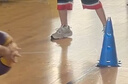 安踏兒童運(yùn)動鞋男大童2025夏季耐磨實(shí)戰(zhàn)旋鈕低幫毒刺籃球鞋A12521106 曬單實(shí)拍圖