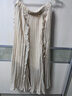 moussy 女裝新品甜美森系風(fēng)木耳邊波點(diǎn)半身裙女028HSA30-1981 070米色 S 曬單實(shí)拍圖