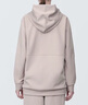 無(wú)印良品（MUJI）Labo 男女通用 不易沾水雙層編織 連帽運(yùn)動(dòng)衫 衛(wèi)衣無(wú)性別男式女式 灰色 S （165/84A） 曬單實(shí)拍圖