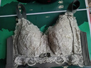 茵婷莎大碼內(nèi)衣女大胸顯小文胸聚攏收副乳防下垂上托胖mm胸罩薄款全罩杯 梧桐綠 36/80C 曬單實拍圖