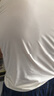 恒源祥男款背心內(nèi)穿冰絲夏季薄款速干無袖無痕坎肩健身汗衫 漂白 曬單實拍圖