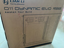 LIANLI聯(lián)力包豪斯O11D EVO RGB 黑色 電腦海景房機箱 /無立柱/可調(diào)節(jié)主板位/支持420水冷/反向模式 曬單實拍圖