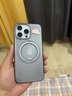 圖拉斯支點殼ONeo【春夏限定丨相機按鍵全包】適用蘋果16promax手機殼iphone15pro磁吸透明防摔磨砂薄 【巖石灰】 iPhone16ProMax 曬單實拍圖