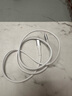 Viken【小冰芯】蘋果充電器適配原裝33W快充套裝iPhone/14/13promax/pro16/15手機出國差旅全球兼容充電 蘋果33W快充頭+1米硅膠PD線【冰透白】 支持100V-240V全 曬單實拍圖