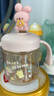 科巢兒童牛奶杯1-2-3歲以上寶寶喝奶瓶PPSU刻度直飲吸管水杯防摔 曬單實(shí)拍圖