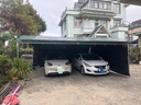 美凌時(shí)尚家戶(hù)外遮陽(yáng)棚停車(chē)棚雨棚酒席帳篷擺攤防曬防雨養殖大棚大排檔門(mén)面 墨綠色 3米寬X6米長(cháng)【加粗4腳】 曬單實(shí)拍圖