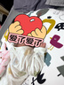【全網(wǎng)熱銷】嬰兒連體衣薄款長袖空調(diào)服寶寶純棉居家睡衣哈衣 6411#蠟筆綿羊 52cm 曬單實拍圖