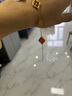 伊莎維拉18k黃金四葉草手鏈紅玉髓白貝母幸運(yùn)草au750五花 七夕生日禮物 曬單實(shí)拍圖