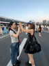 UR2025春季新款女裝潮流運(yùn)動(dòng)印花超短款花苞連衣裙UYV750009 墨藍(lán) (偏短) M 曬單實(shí)拍圖