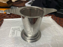 喆系316食品級不銹鋼雙耳錐形茶漏茶濾器茶具濾器茶葉泡茶配件茶漏網(wǎng) 中：【316食品級不銹鋼茶濾器】 雙耳/錐形濾茶器帶蓋【2套裝】 曬單實(shí)拍圖