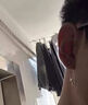 BJYL十字架耳釘男款輕奢高級感銀色耳環(huán)女氣質(zhì)耳墜養(yǎng)耳洞耳飾男士單只 單只 曬單實(shí)拍圖