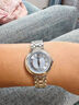 天梭（TISSOT）【官方授權店】嘉麗小美人系列劉亦菲同款女士腕表瑞士手表送女友 龔俊同款T126.010.11.133.00 曬單實(shí)拍圖