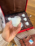 簡(jiǎn)先生景德鎮(zhèn)影青瓷功夫茶具套裝中式家用陶瓷蓋碗茶杯泡茶器禮品整 【如意花開】影青蓋碗套裝 8件 1 曬單實(shí)拍圖