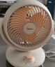 美的（Midea）【小型風(fēng)扇】輕音臺式桌面空氣循環(huán)扇家用柔風(fēng)電風(fēng)扇宿舍辦公迷你臺扇落地扇空調(diào)伴侶 GAF18AD 曬單實拍圖