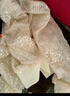 黛芭瑪2024春季歐貨春秋薄款棒球服外套女短款氣質(zhì)休閑小個(gè)子亮片設(shè)計(jì)感 米白色 L 建議105到120斤左右 曬單實(shí)拍圖
