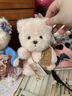 莉娜熊（TeddyTales）故事款小熊玩偶毛絨玩具熊泰迪手作熊娃娃送禮送人女生生日禮物 勿忘我Nezabudka 布丁色小號(hào)20cm 禮盒裝 曬單實(shí)拍圖