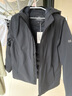 KOLON SPORT/可隆輕量羽絨服 男子戶外冬季3L保暖防風(fēng)防潑水鵝絨夾克- LHDJ4WN181-BK 黑色 XL (180/100A) 曬單實(shí)拍圖