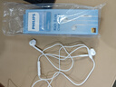 飛利浦（PHILIPS）有線耳機半入耳式 音樂耳機 3.5mm接口 電腦筆記本手機適用 網(wǎng)課辦公麥克風 TAE1008 白色 曬單實拍圖