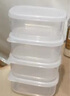 sungsa日本進口抗菌冷凍小肉盒水果盒冰箱餃子收納盒蔥姜蒜保鮮盒食品級 抗菌款280ml*4個裝 曬單實拍圖