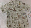 童泰（TONGTAI）嬰兒短袖連體衣夏季薄款寶寶可愛爬服兒童外出和服哈衣綠色59cm 曬單實(shí)拍圖