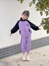 G.DUCKKIDS女童套裝秋裝2024新款寶寶洋氣時(shí)髦早秋衣服運(yùn)動(dòng)春秋季庫(kù)洛兒童米 紫色款 90cm 曬單實(shí)拍圖