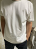 哈吉斯（HAZZYS）男裝 2025夏季新款【涼感】安心品質(zhì)短袖T恤男上衣ASTZE0CBX82 米黃色OW 2XL （185/104A 52） 曬單實(shí)拍圖