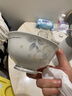 索優(yōu)特碗家用高腳防燙飯碗景德鎮(zhèn)餐具碗家用2024新款碗碟套裝盤子菜盤 國色天香4.5英寸高腳碗10個 曬單實拍圖