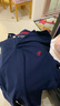 Hush Puppies【柔軟透氣】暇步士男士夏季純棉百搭經(jīng)典翻領(lǐng)刺繡短袖polo衫 深藍(lán)-2 L 曬單實拍圖