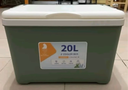 歐寶森綠色20L 車載家用越野保溫箱冷藏箱便攜戶外小冰箱保鮮箱冰塊儲存 曬單實(shí)拍圖