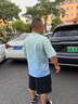 BOY LONDON【薄荷曼波】夏季經(jīng)典鷹標(biāo)滿印針織短袖T恤N01002 藍(lán)色 M 曬單實(shí)拍圖