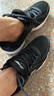 李寧（LI-NING）透氣跑步鞋夏季新款輕質(zhì)男鞋拼接網(wǎng)面軟底減震耐磨休閑運(yùn)動(dòng)鞋 標(biāo)準(zhǔn)黑/標(biāo)準(zhǔn)白(推薦) 軟彈舒適 40 曬單實(shí)拍圖