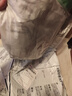 晚白2025夏款洋氣時尚簡約氣質(zhì)印花長裙子休閑V領(lǐng)收腰顯瘦無袖連衣裙 綠色 XL 曬單實拍圖