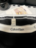 Calvin Klein內(nèi)衣【七夕禮盒明星同款摩登引力帶】女士ck比基尼內(nèi)褲女F3787AD 001-太空黑 1條 L 曬單實拍圖