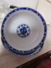 LICHEN釉下彩陶瓷碗景德鎮(zhèn)高溫青花瓷器餐具蕭何月下追韓信圖DIY搭配 7英寸面碗 曬單實拍圖